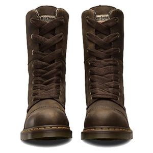 Dr. Martens Leah Steel toe boots size 7